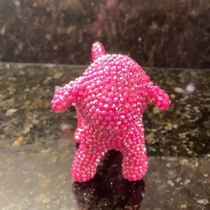 Sold Hot pink Victoria’s Secret bling dog